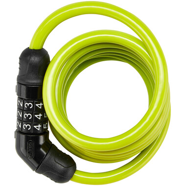 Cable antirrobo ABUS STAR 4508C/150 (8 mm x 150 cm) Verde 0